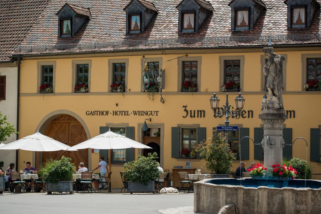 Gasthof Zum Weissen Lamm Зоммерах Экстерьер фото